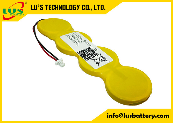 Le batterie del bottone del litio di CR2450 2400mah 3v coniano il pacchetto delle cellule per le etichette astute
