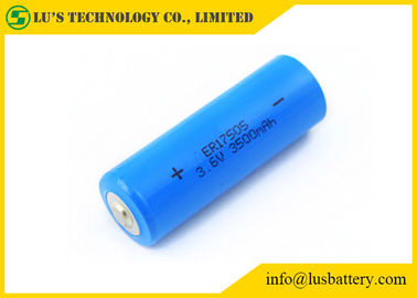 Batterie al litio ER17500 della batteria 3.6V 3400mah del cloruro di tionile del litio ER17505 batterie 3.6v di dimensione un lisocl2