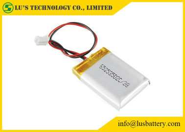 Batteria ricaricabile amichevole del polimero del litio di Eco per le audio video batterie di lipo dei dispositivi LP652535 3.7v