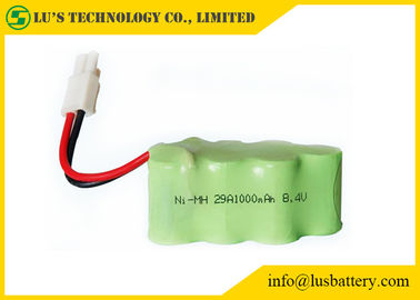Cavi della batteria ricaricabile 8.4V 1000mah di colore 1,2 V/terminali su misura del connettore
