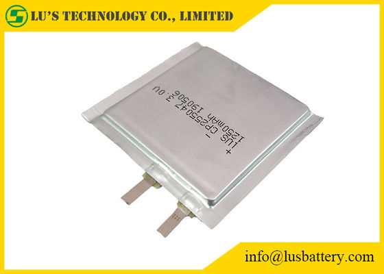Litio Ion Battery Custom Terminals di CP255047 3.0v 1250mAh