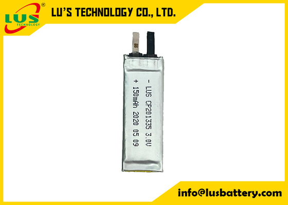 Batteria flessibile Limno2 3V non ricaricabile 150mAh delle cellule sottili per Hoverboard CP201335