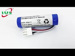 18650 batteria ricaricabile agli ioni di litio 1S1P con PCM
