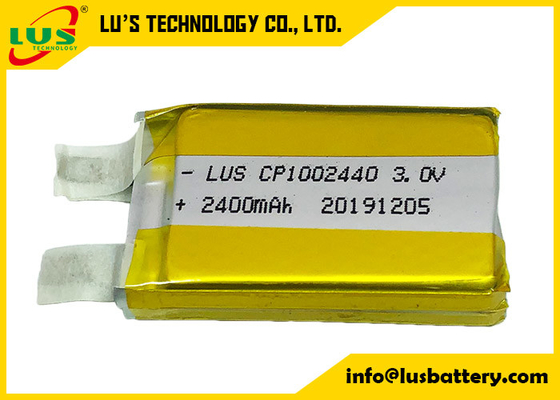 2400mah batteria di pile su misura pacchetto della batteria al litio CP1002440 LiMnO2 per la carta magnetica
