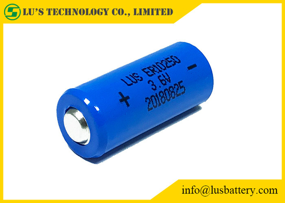 Batteria di Li SOCl2 della batteria del cloruro di tionile del litio di ER10250 1/2 AAA per i sistemi di allarme senza fili