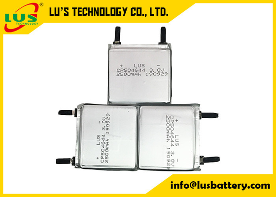 Batteria ultra sottile primaria delle cellule 3V 2500mAh al litio CP504644 per i prodotti IOT