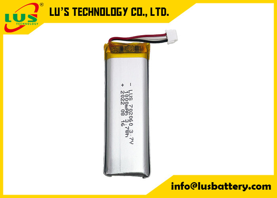 batteria al litio 1000mah di 3.7v Lipo per il microfono senza fili LP102050 ricaricabile