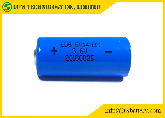 Cellula del cloruro di tionile del litio della batteria 1.65Ah del litio 3,6 V di 2/3AA ER14335 per i sensori di fumo