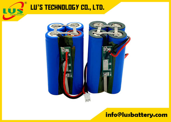 Batteria ricaricabile icr18650 batteria agli ioni di litio 7.4V 4000mah 29.6wh batteria 18650 batteria ricaricabile al litio 2000mAh 7.4v