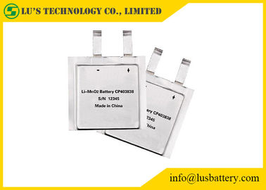 Batterie flessibili su misura limno2 delle cellule della batteria al litio 3.0v di serie ultra sottile di CP