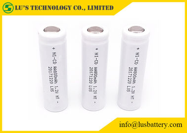 La temperatura elevata del Ni-CD AA800mah risparmio energetico dell'accumulatore al nickel-cadmio da 1,2 volt ha personalizzato il PVC