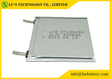 Batteria CP155050 della batteria 3v 650mah Limno2 per le etichette