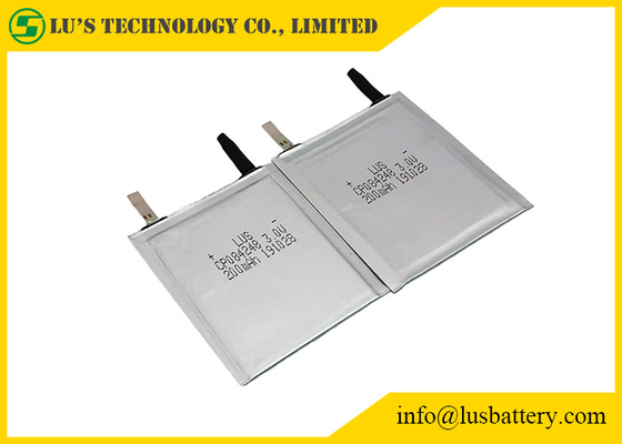 Cellula eliminabile flessibile del sacchetto della carta di identità 3.0V 320mAh CP084248 RFID