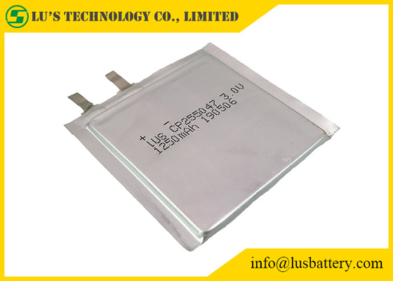 CP255047 la batteria al litio non ricaricabile 3V 1250mah RFID primario flessibile si assottiglia
