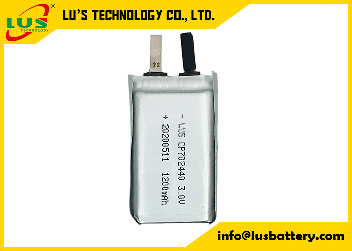 Volt ultra sottile morbido CP702440 della batteria 1500mah 3 per i sistemi di tracciamento record elettronici