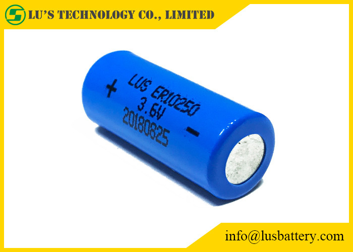 Batteria di Li SOCl2 della batteria del cloruro di tionile del litio di ER10250 1/2 AAA per i sistemi di allarme senza fili