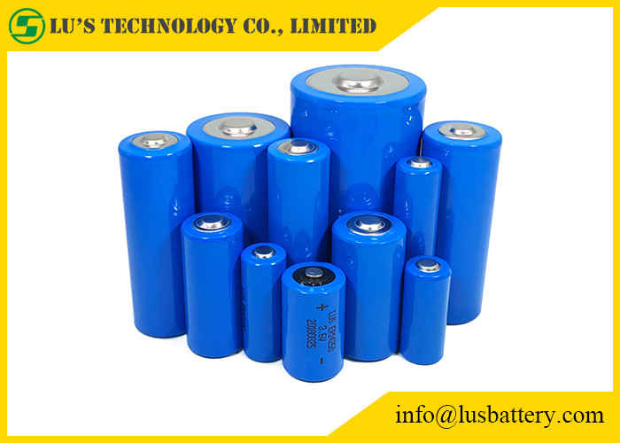 ER14250 pacchetto non ricaricabile della batteria di dimensione 1200mAh Lisocl2 della batteria al litio 3,6 V 1/2 aa