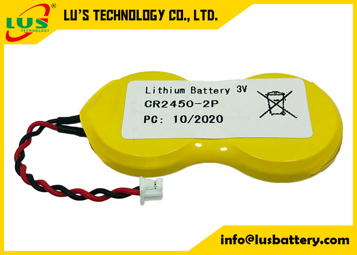 Tipo Imos 1p2-A1 della batteria delle cellule 1200mah del bottone di Cr2450-2p 3v per Rfid