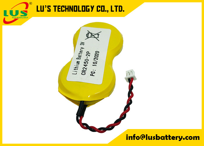 Tipo Imos 1p2-A1 della batteria delle cellule 1200mah del bottone di Cr2450-2p 3v per Rfid