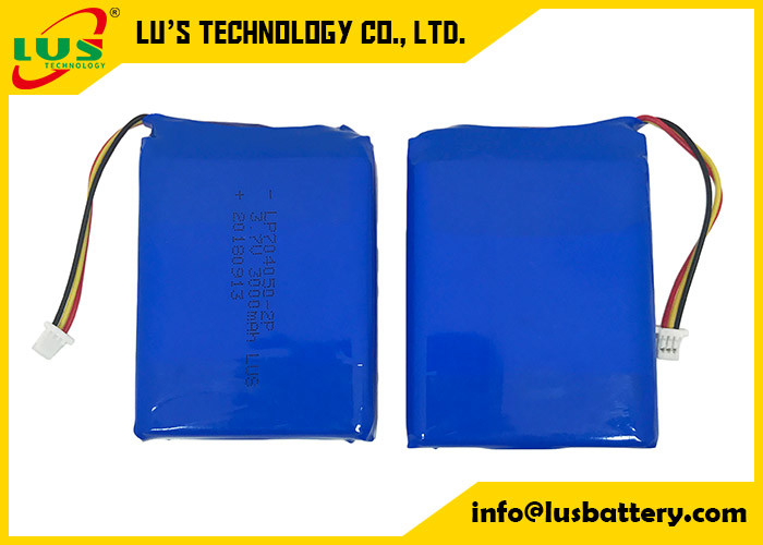 Pacchetto 3000mah PL704050-2P della batteria del Li-polimero 1600mAh 3.7V Lipo per le luci del Governo