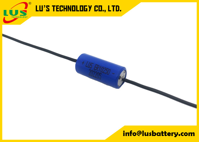 Batteria del cloruro di tionile del litio di ER10250 1/2 AAA con i pin 3,6 V o con i terminali assiali