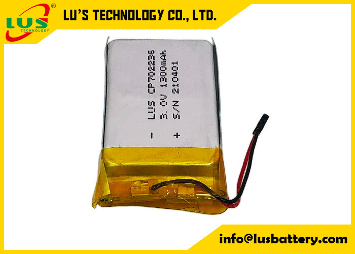 Batteria 1300mah 3.0V del manganese del litio CP702236 ultra sottile per l'etichetta astuta rintracciabile