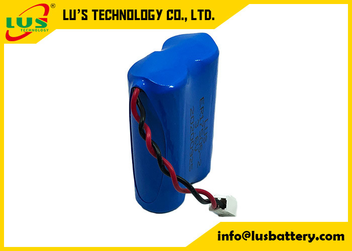 Dimensione della batteria 6800mah del cloruro di tionile del litio ER17505 3.6V una batteria al litio