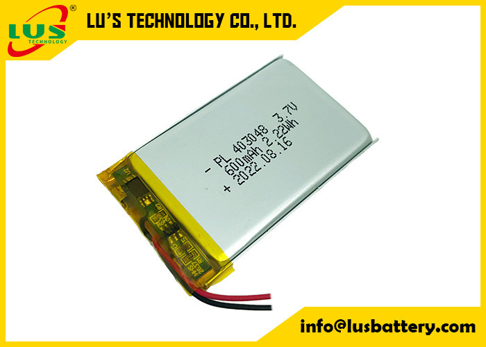 Bordo flessibile di protezione della batteria 600mah PCBA del polimero di LP403048 3.7V Li per il dispositivo portatile