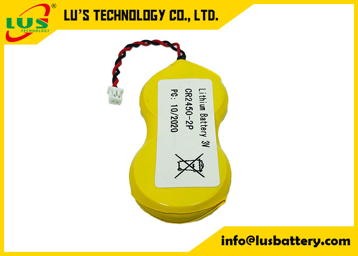 Pacchetto 1200mAh della batteria delle cellule della moneta di IMOS 1P2-A1 CR2450 3,0 volt per ESLs