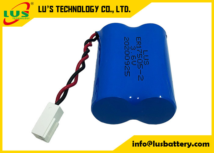 batteria al litio non ricaricabile ER17505 del pacchetto della batteria del cloruro di tionile del litio di 3.6v 6800mah