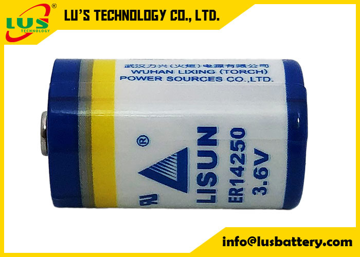 batteria ER14250 del cloruro di tionile del litio di 3.6V 1.2Ah per elettronica del veicolo