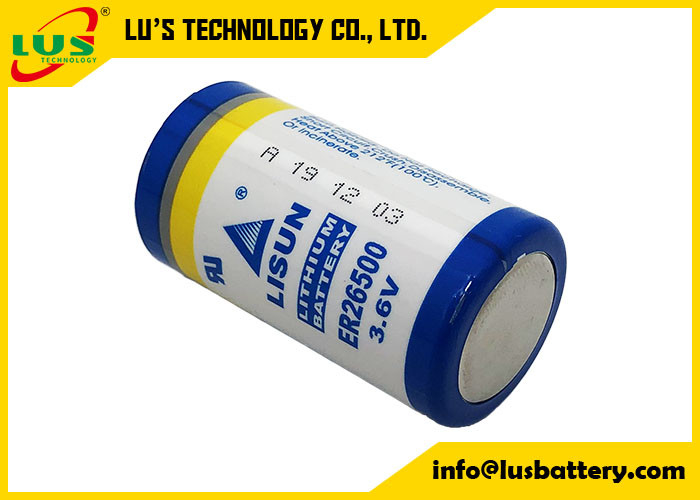 batteria 9000MAh ER26500 del cloruro di tionile del litio di dimensione di 26500 3.6V C