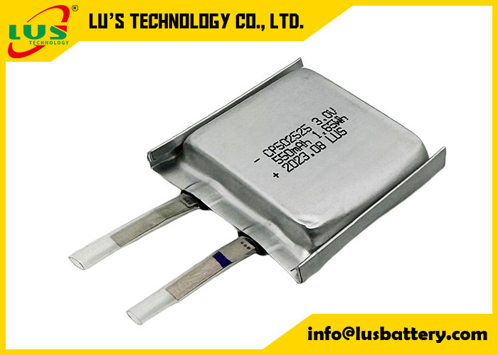 Batteria primaria 550 Mah Lithium Battery Non-Rechargeable Battery della batteria al litio CP502525 3v Li-MnO2 per il giocattolo elettronico