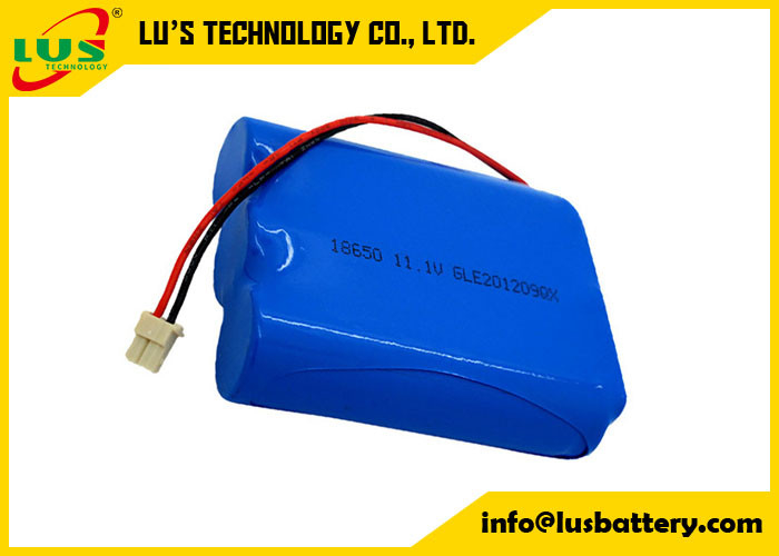 18650 3S1P 11.1V 2000mAh 3S 12V Batteria agli ioni di litio Pacchetto di batterie a litio Luci da pesca Batterie al litio 11.1V2000mAh
