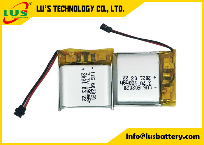 Batteria LiPo LP602020 3.7V 180mAh per Flying Spinner Batteria li-polimero ad alta densità energetica LP602020