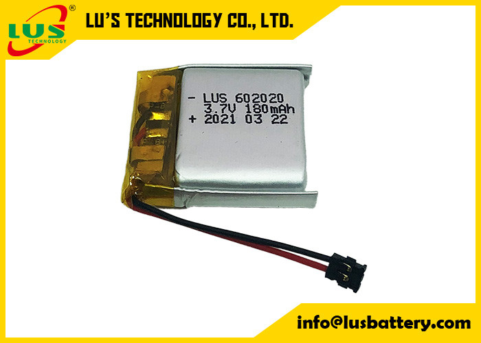 Batteria LiPo LP602020 3.7V 180mAh per Flying Spinner Batteria li-polimero ad alta densità energetica LP602020