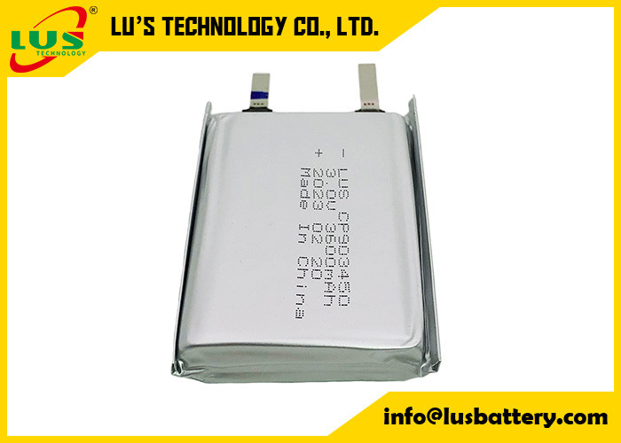 CP903450 Batteria al litio da 3,0 V Batteria ultra sottile Batteria morbida batteria al litio magra per IoT/Lora/LPWAN/NB-IOT RFID