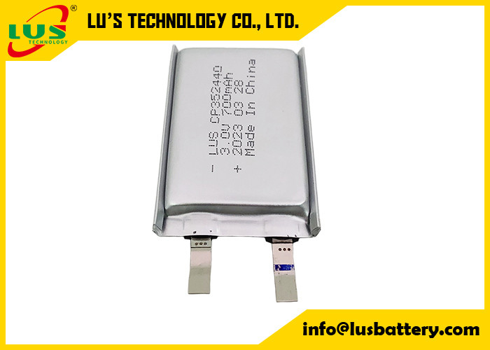 CP352440 Chimica Batteria al diossido di litio e manganese 3.0 Volt Batteria ultra sottile Li-Mno2 per lettore remoto CP352540