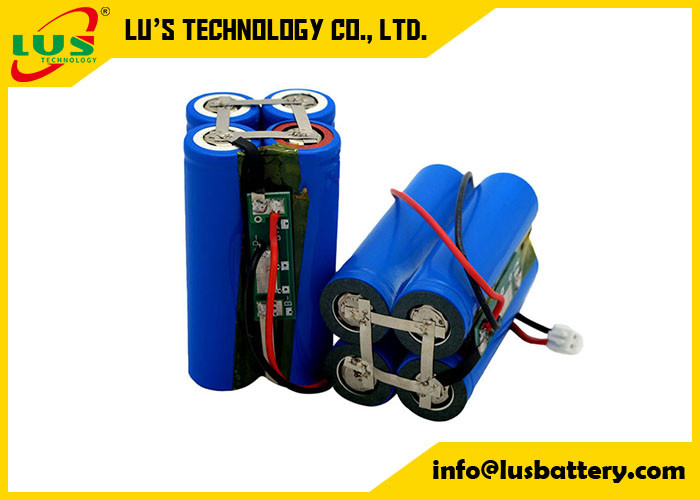 Batteria ricaricabile icr18650 batteria agli ioni di litio 7.4V 4000mah 29.6wh batteria 18650 batteria ricaricabile al litio 2000mAh 7.4v