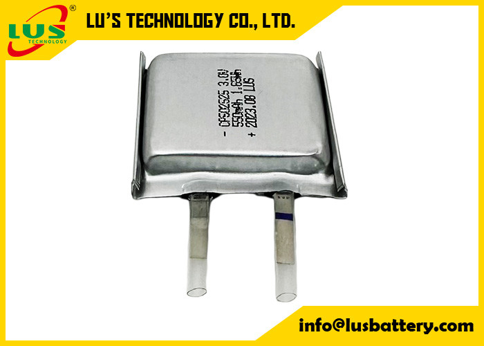 CP502525 3v 550mAh Soft Pack Battery per sensori IOT CP502520 LiMnO2 Thin Cell 3.0V Thin Flexible Battery