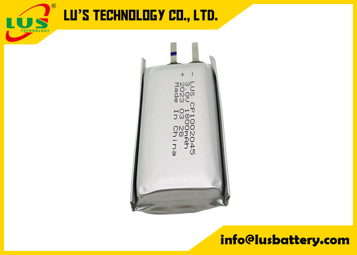 Batteria al litio a pellicola sottile per tablet PC CP1002045 3V 1800mAh Limno2 Ultra Slim Cell 1002045