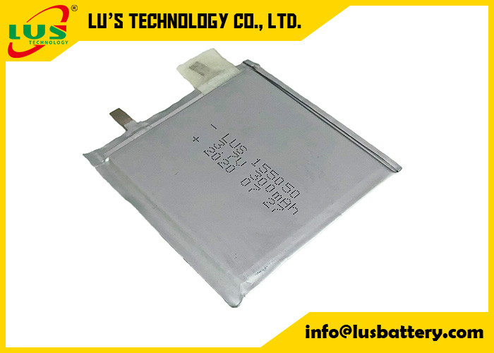 3.7v 1.11wh batteria lipo 300mah Ultra cellula sottile batteria ricaricabile al litio LP155050