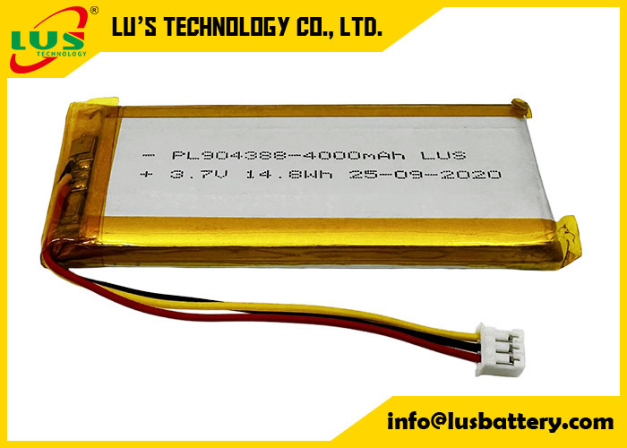 3.7 Volt 4000mAh Batteria ricaricabile LP904388 Batteria agli ioni di litio 4000mAh 3.7V Batteria ricaricabile agli ioni di litio polimero