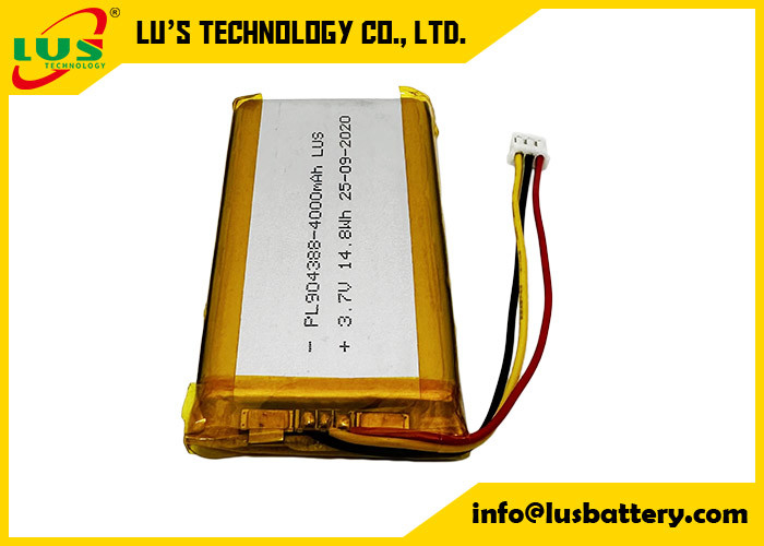 3.7 Volt 4000mAh Batteria ricaricabile LP904388 Batteria agli ioni di litio 4000mAh 3.7V Batteria ricaricabile agli ioni di litio polimero