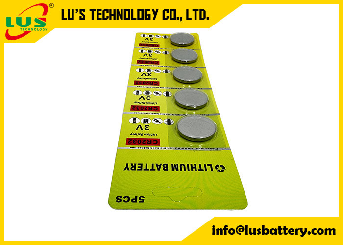 CR2032 Batteria Orologio Batterie 5 pcs CR2032 Batterie a bottone CR 2032 Volts 3 Per sistemi di ingresso senza chiave automobilistici