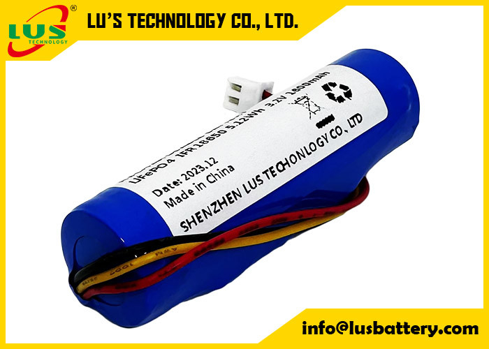 3.2V 1600mAh cella di fosfato di ferro di litio IFR18650 LiFePO4 IFR18650 1600mAh 3.2V 18650 batteria ricaricabile lifepo4