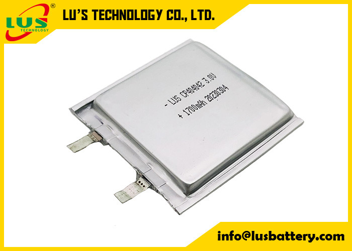 Batteria al litio 3V Ultra Slim Batteries 1700mAh CP404040 batteria al litio metallo cella in soft pack