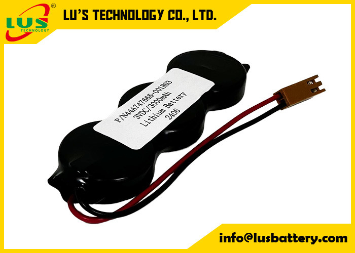 P/N44A747665-001R03 3VDC batteria al litio da 3000mah CR2477-3P batteria a cella di moneta OEM