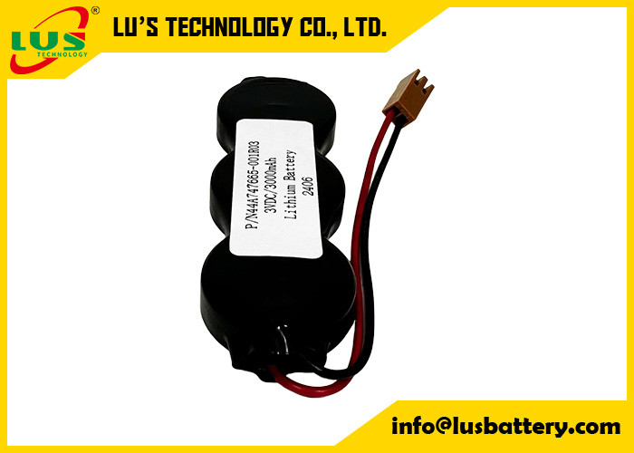 P/N44A747665-001R03 3VDC batteria al litio da 3000mah CR2477-3P batteria a cella di moneta OEM