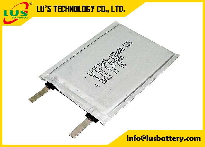 LP152845 3.7V batteria ricaricabile polimerizzata agli ioni di litio 150mah batteria LiPo LP152845 3.7V